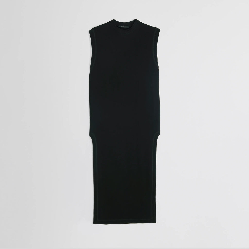 REVERSIBLE TRAIN TANK | black cotton