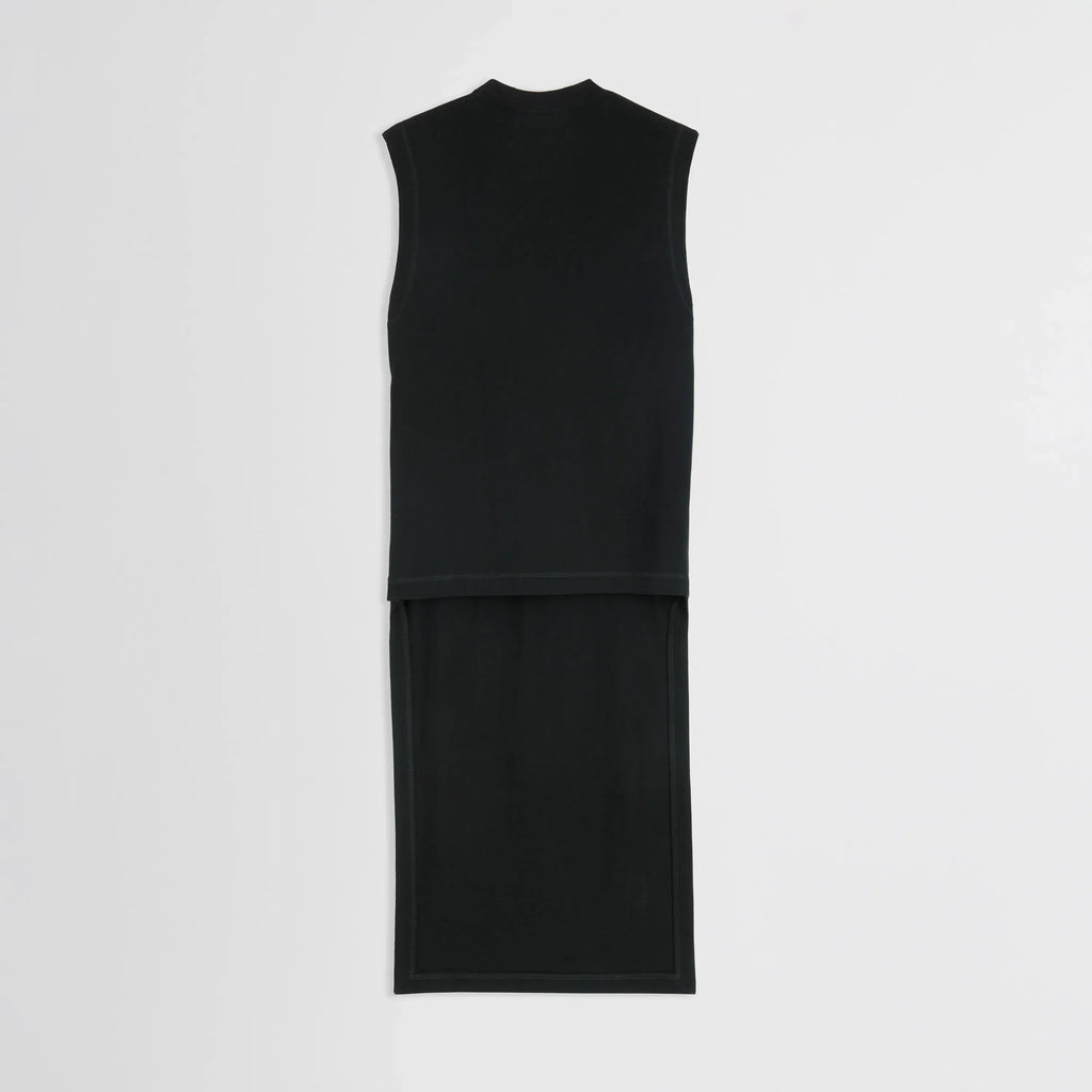 REVERSIBLE TRAIN TANK | black cotton