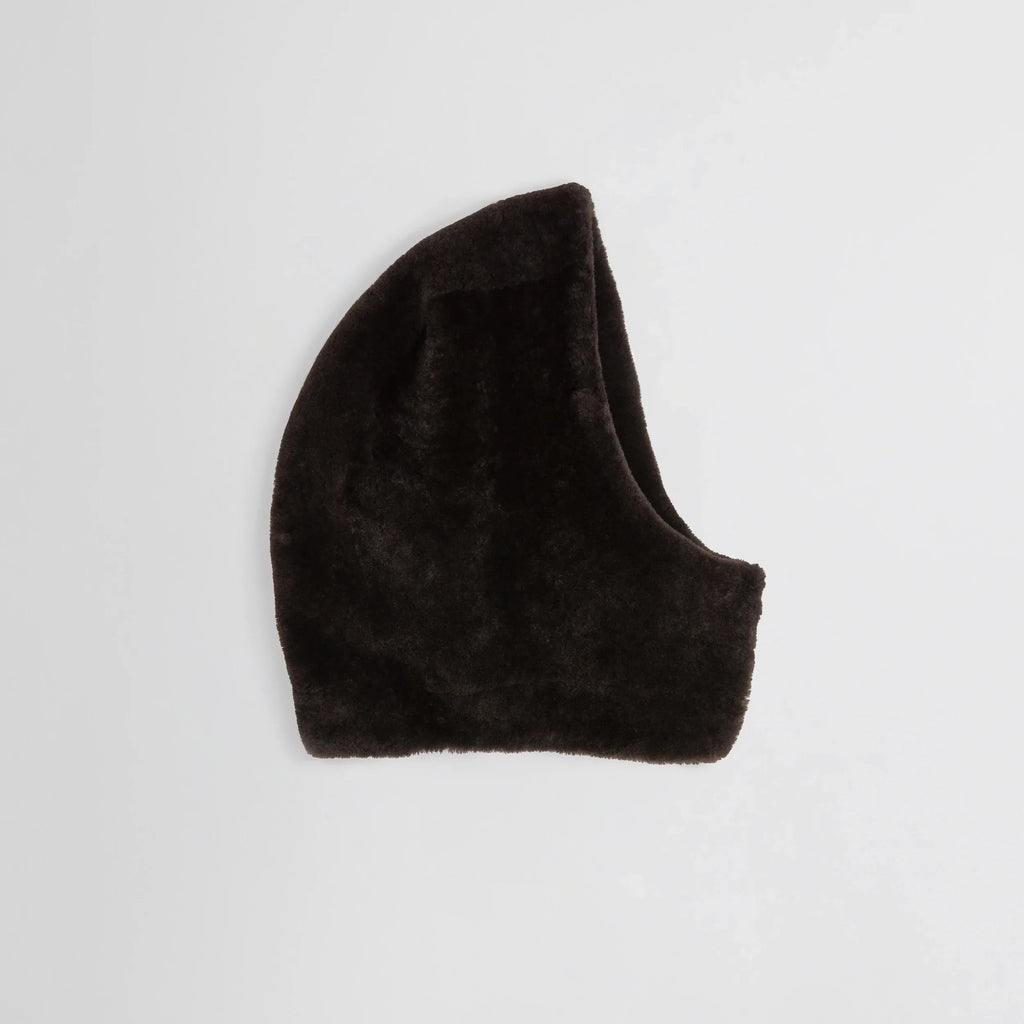 CAPOOSH | dark brown shearling