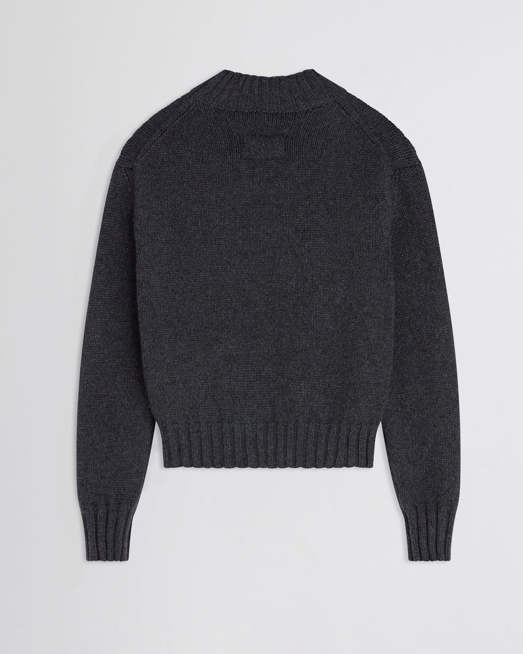 CREWNECK JUMPER | grey cashmere