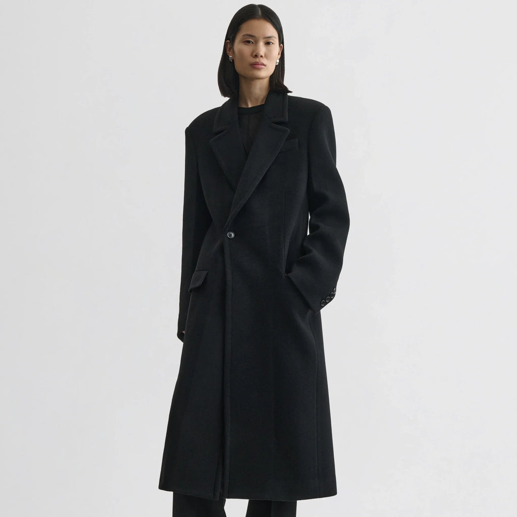 CLASSIC COAT | black cashmere