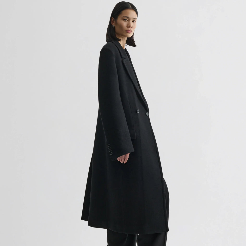 CLASSIC COAT | black cashmere