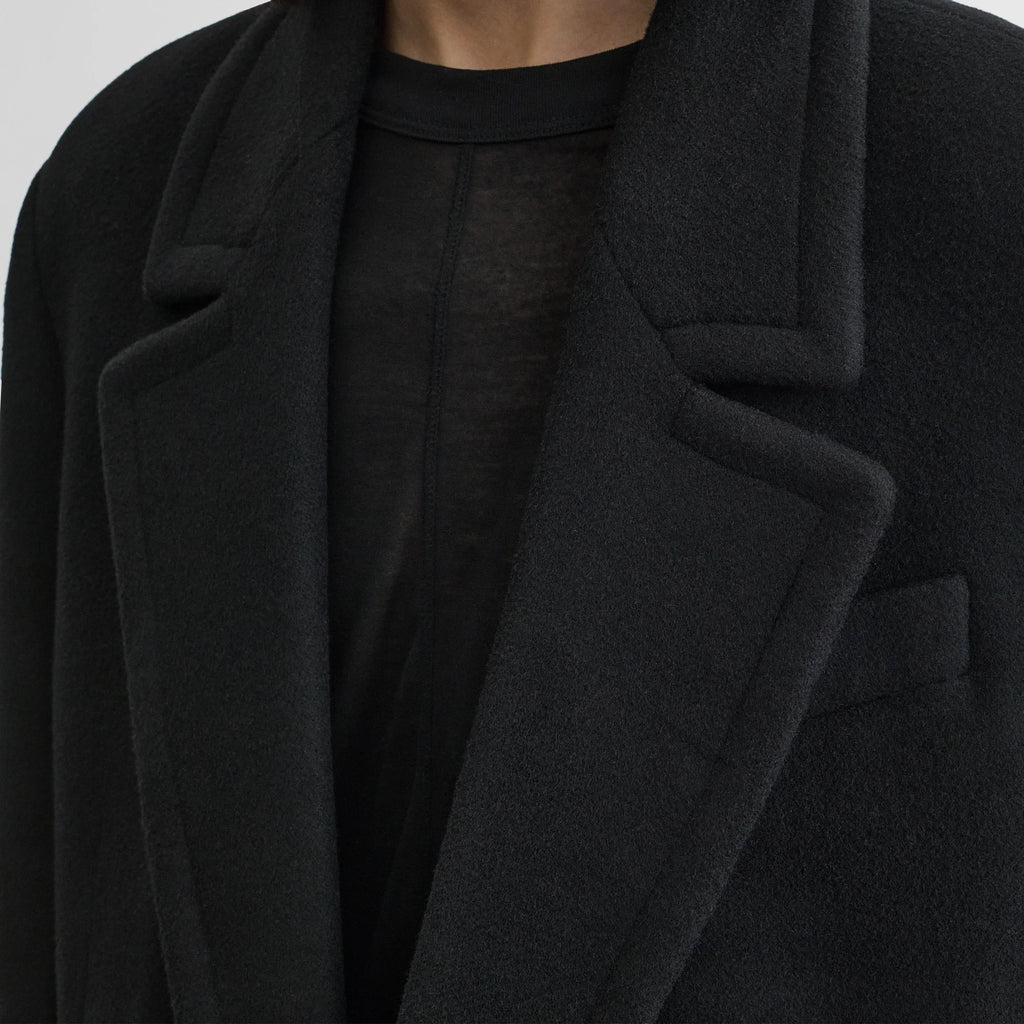 CLASSIC COAT | black cashmere