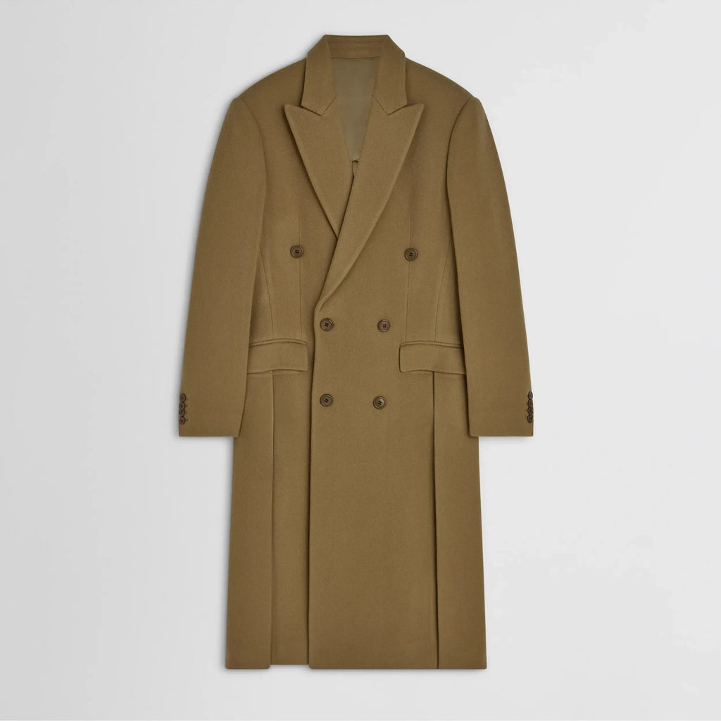 MAN'S COAT | tobacco cashmere