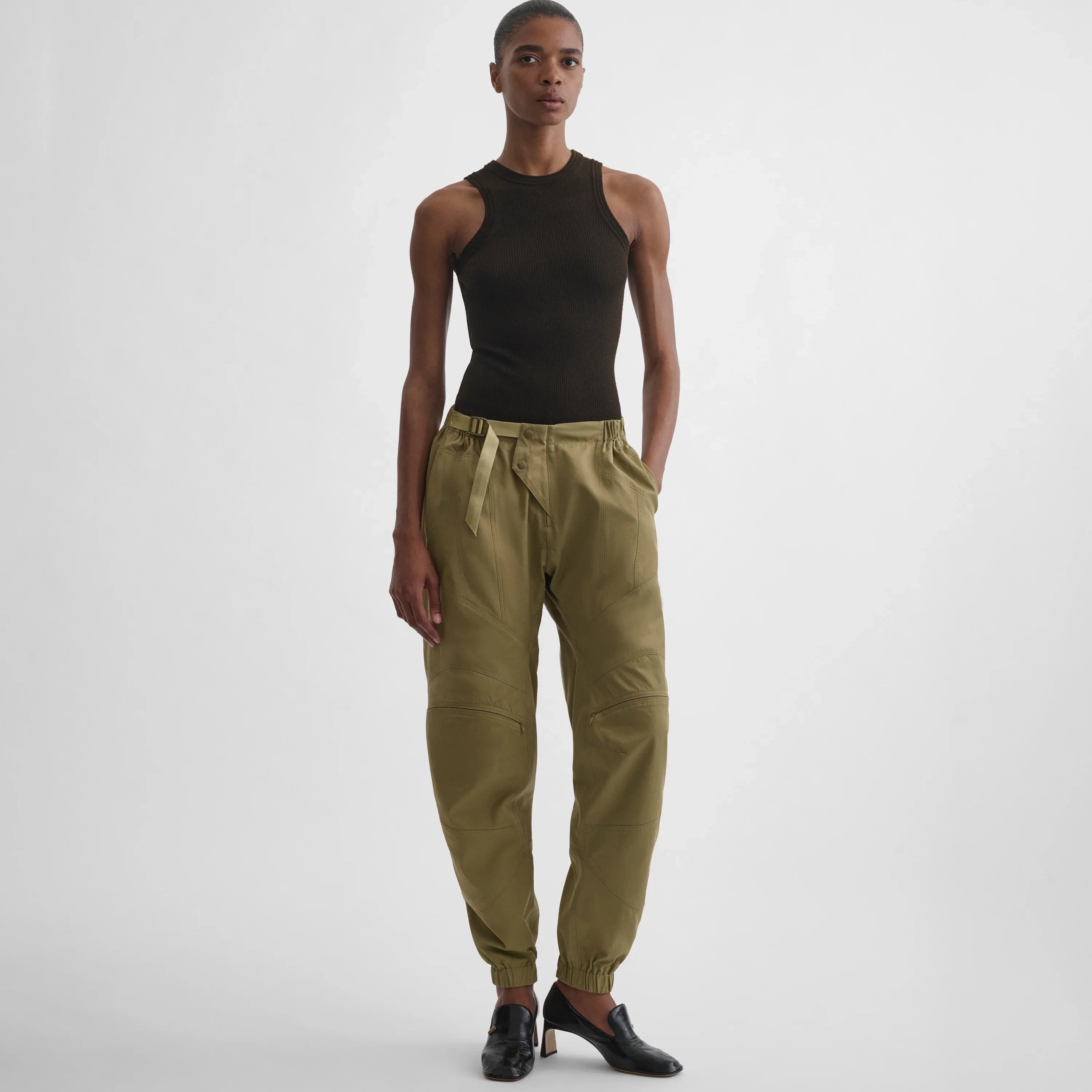 BMX TROUSERS | sage cotton