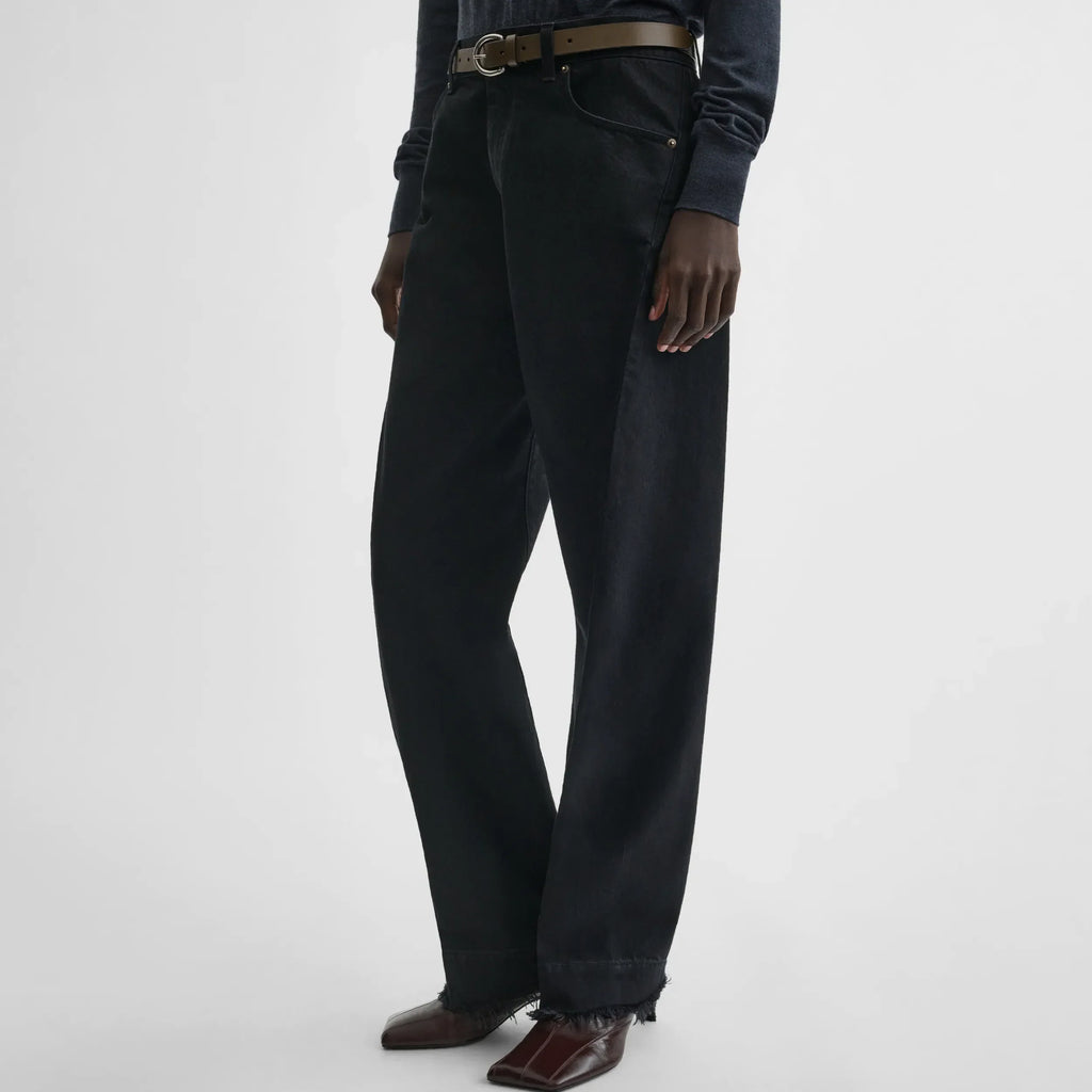 ARCH JEANS | black cotton
