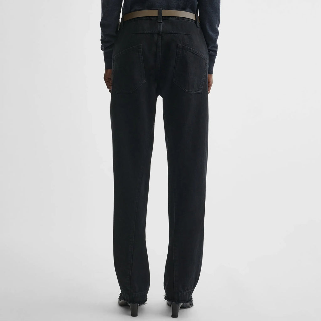 ARCH JEANS | black cotton