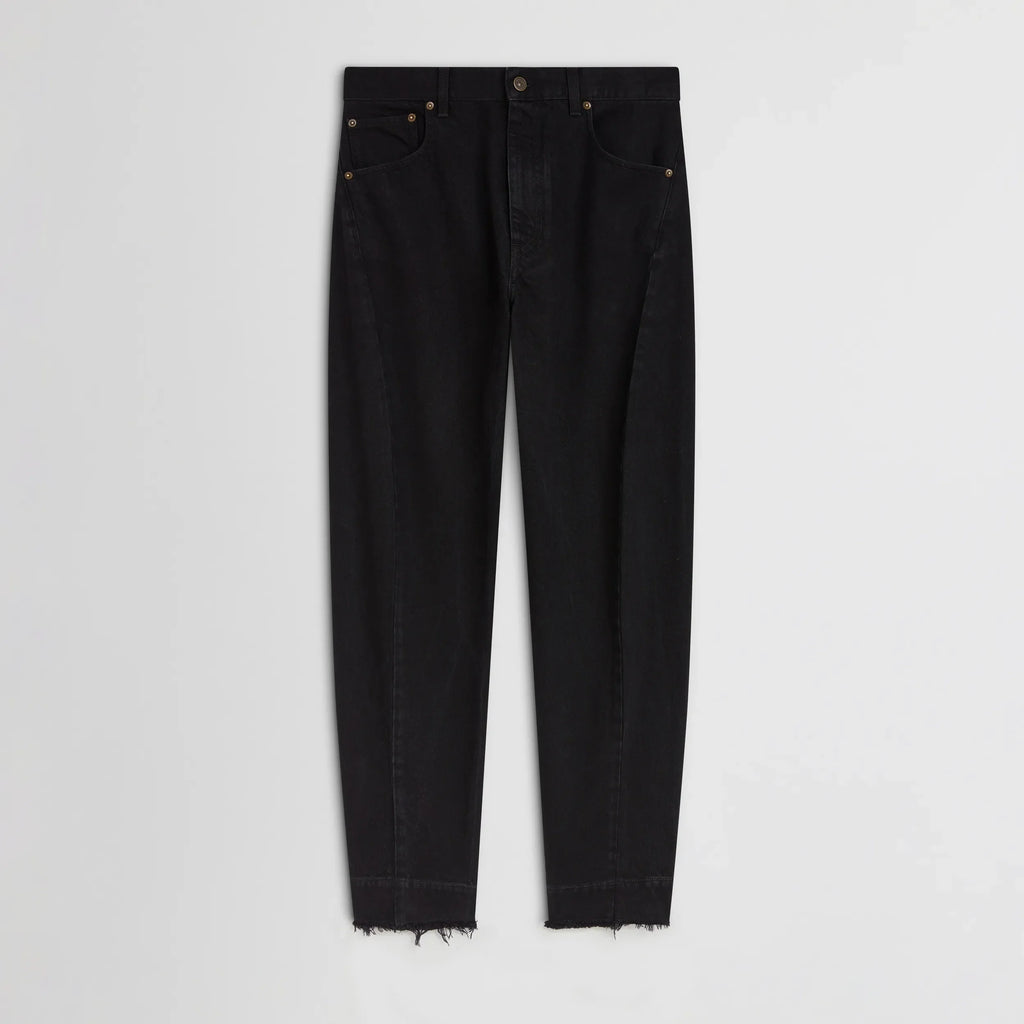 ARCH JEANS | black cotton