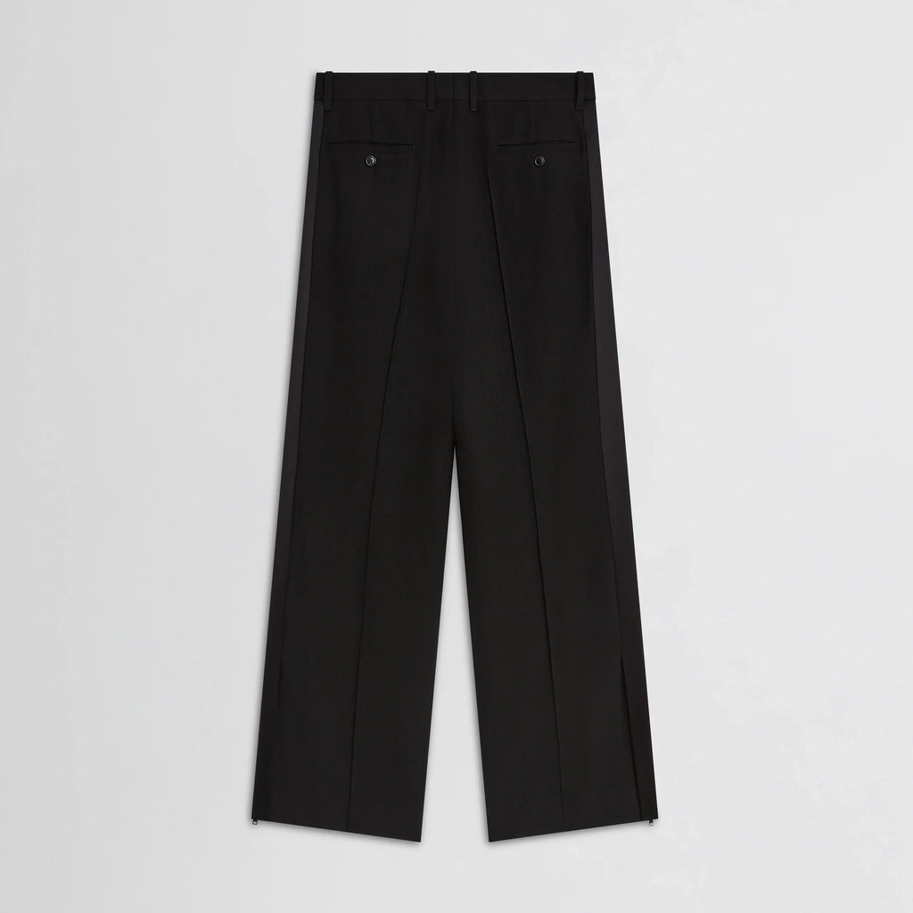 TUX TROUSERS | black viscose