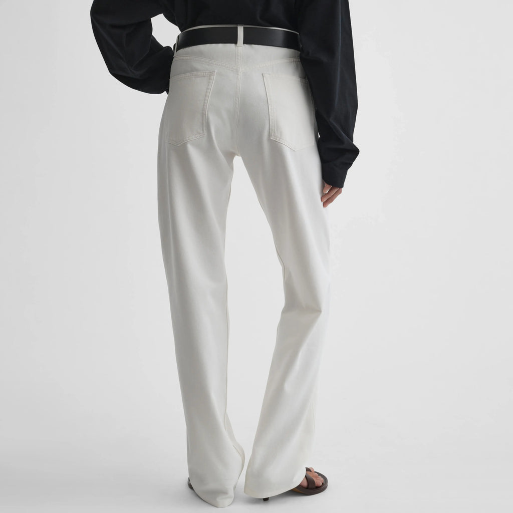 CLASSIC JEANS | plaster white cotton