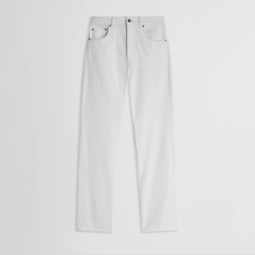 CLASSIC JEANS | plaster white cotton