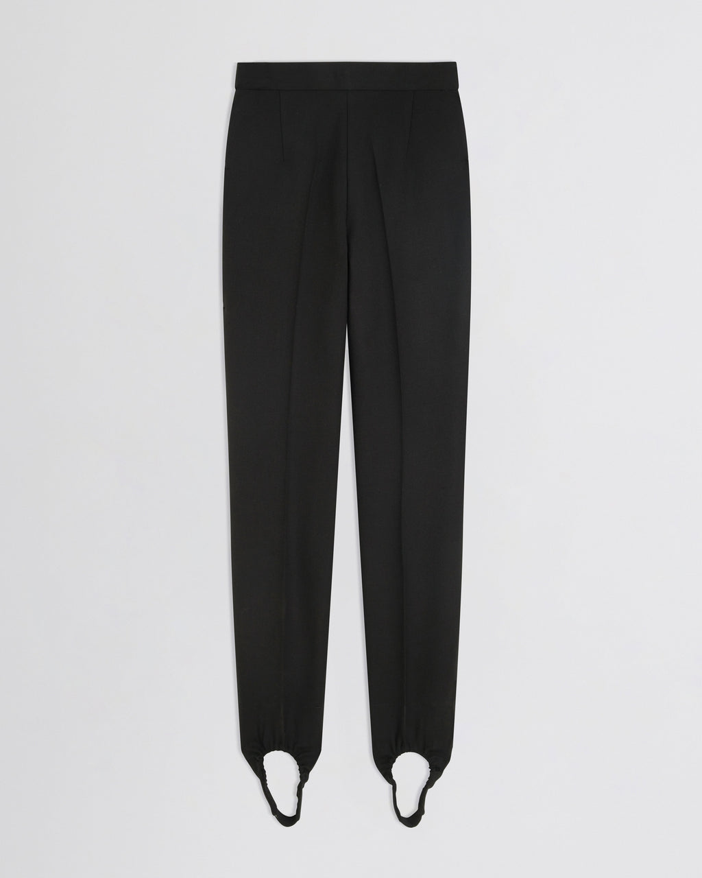 STIRRUP TROUSERS | black wool