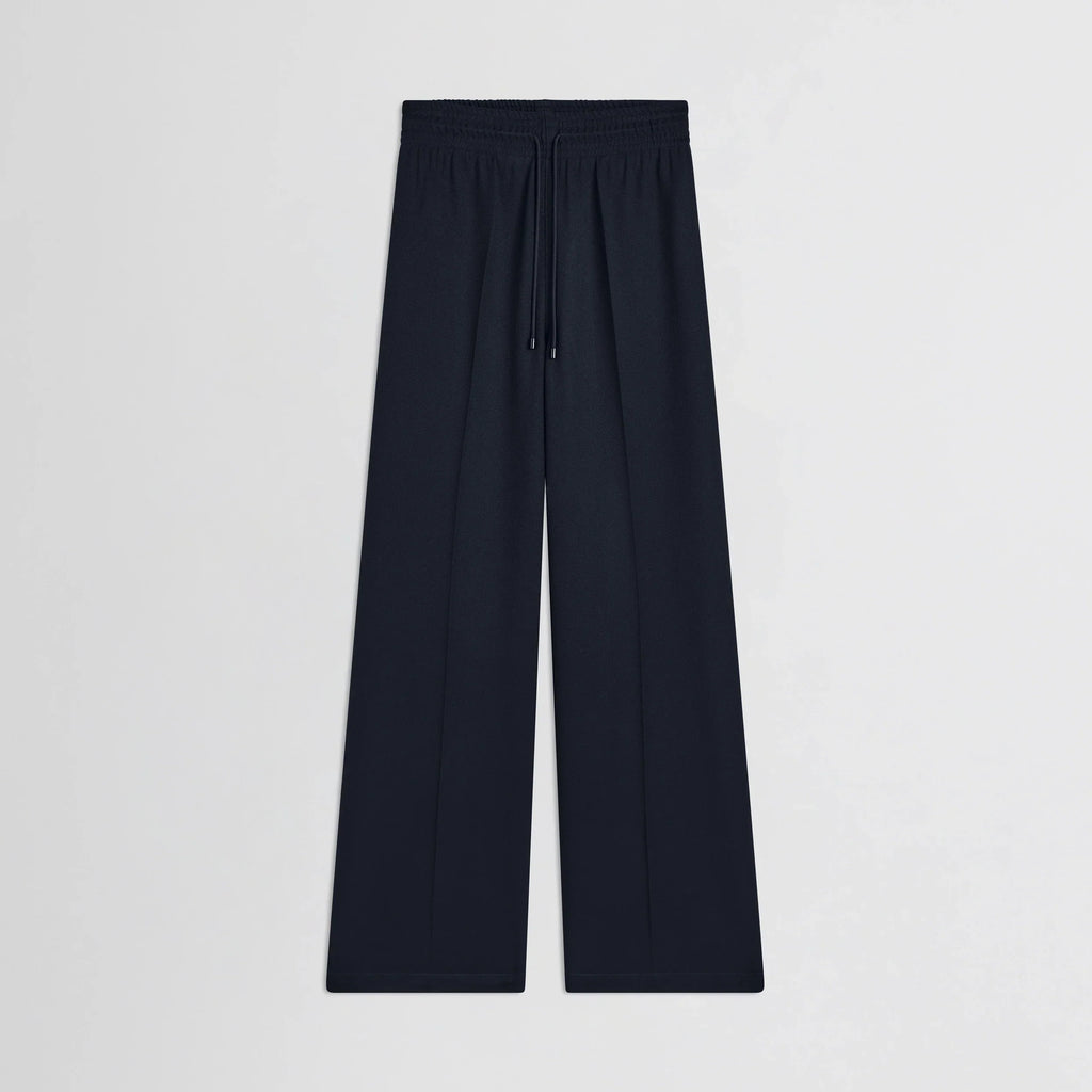 TRACK TROUSERS | navy polyester