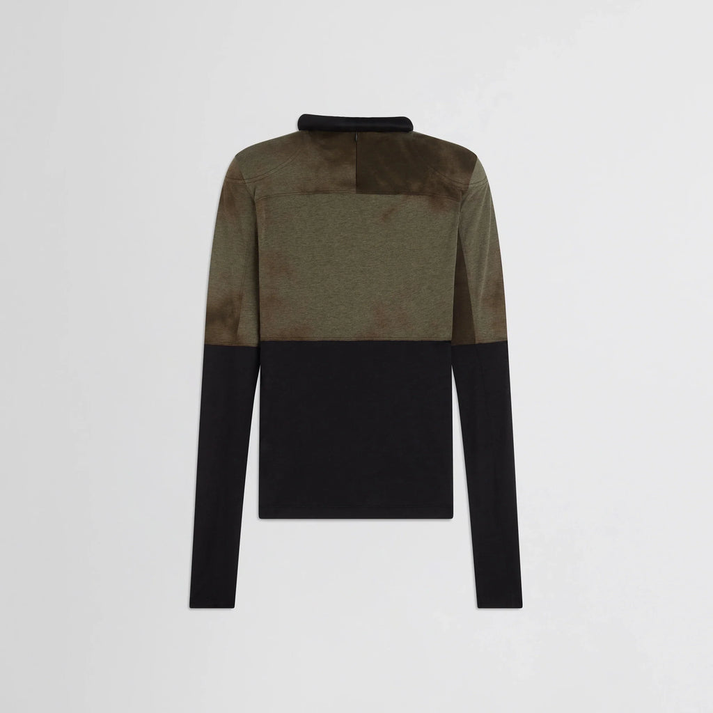 TUBULAR TOP | tobacco black cotton