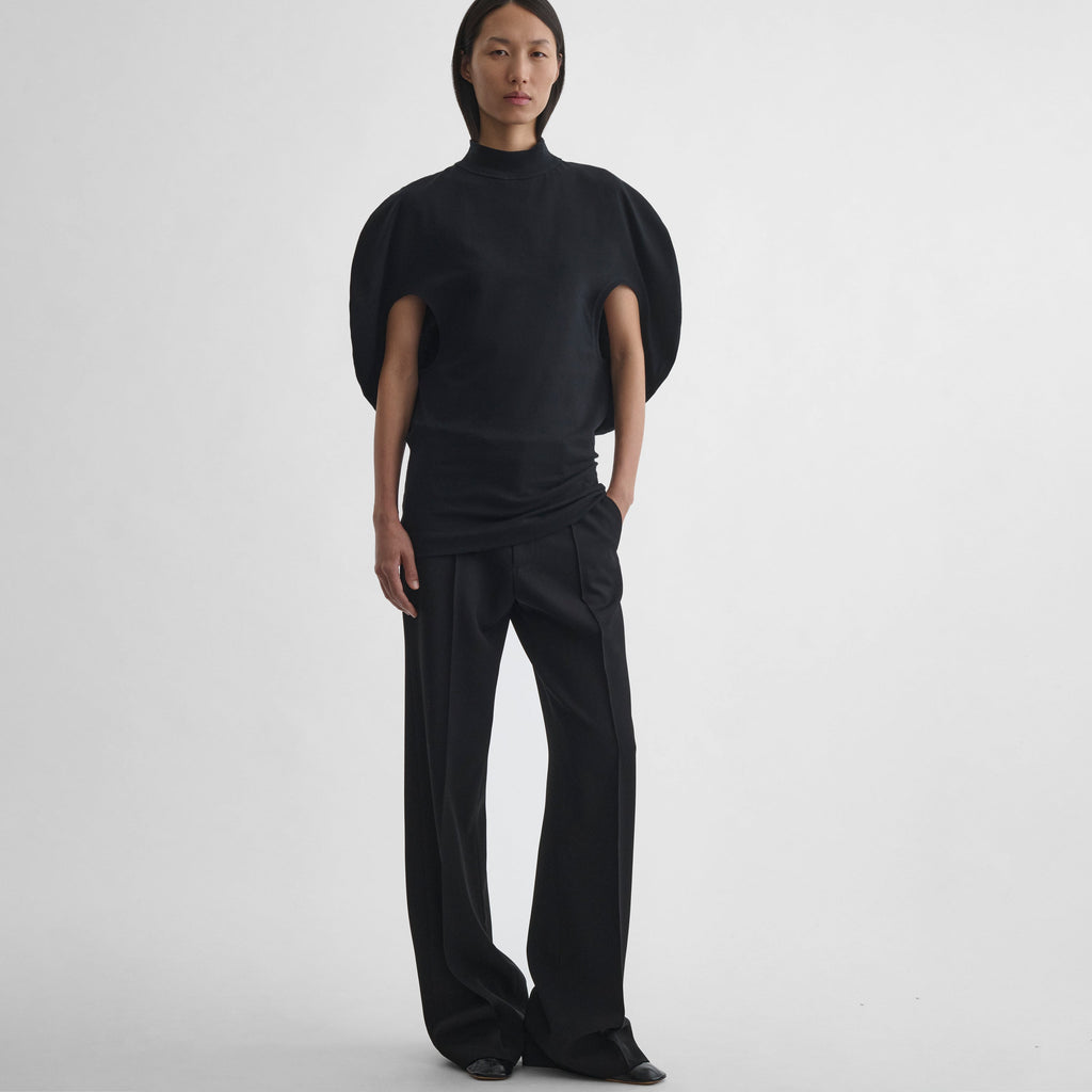 BUD TOP | black jersey