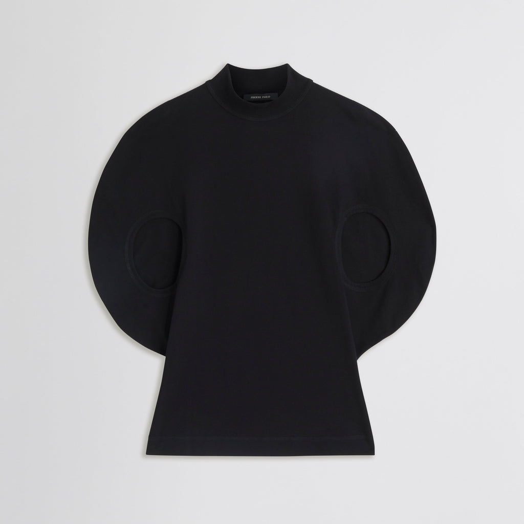 BUD TOP | black jersey