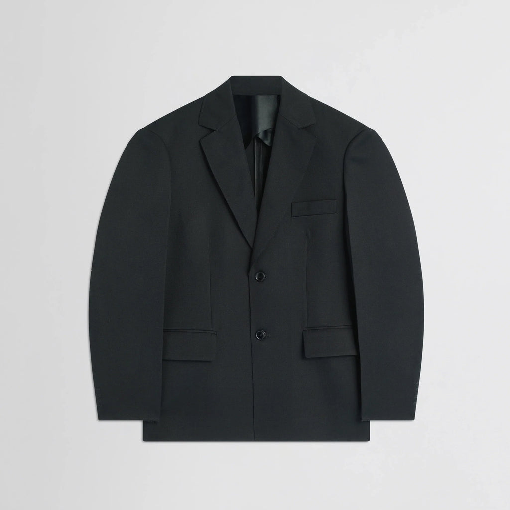 TUXEDO JACKET | black wool