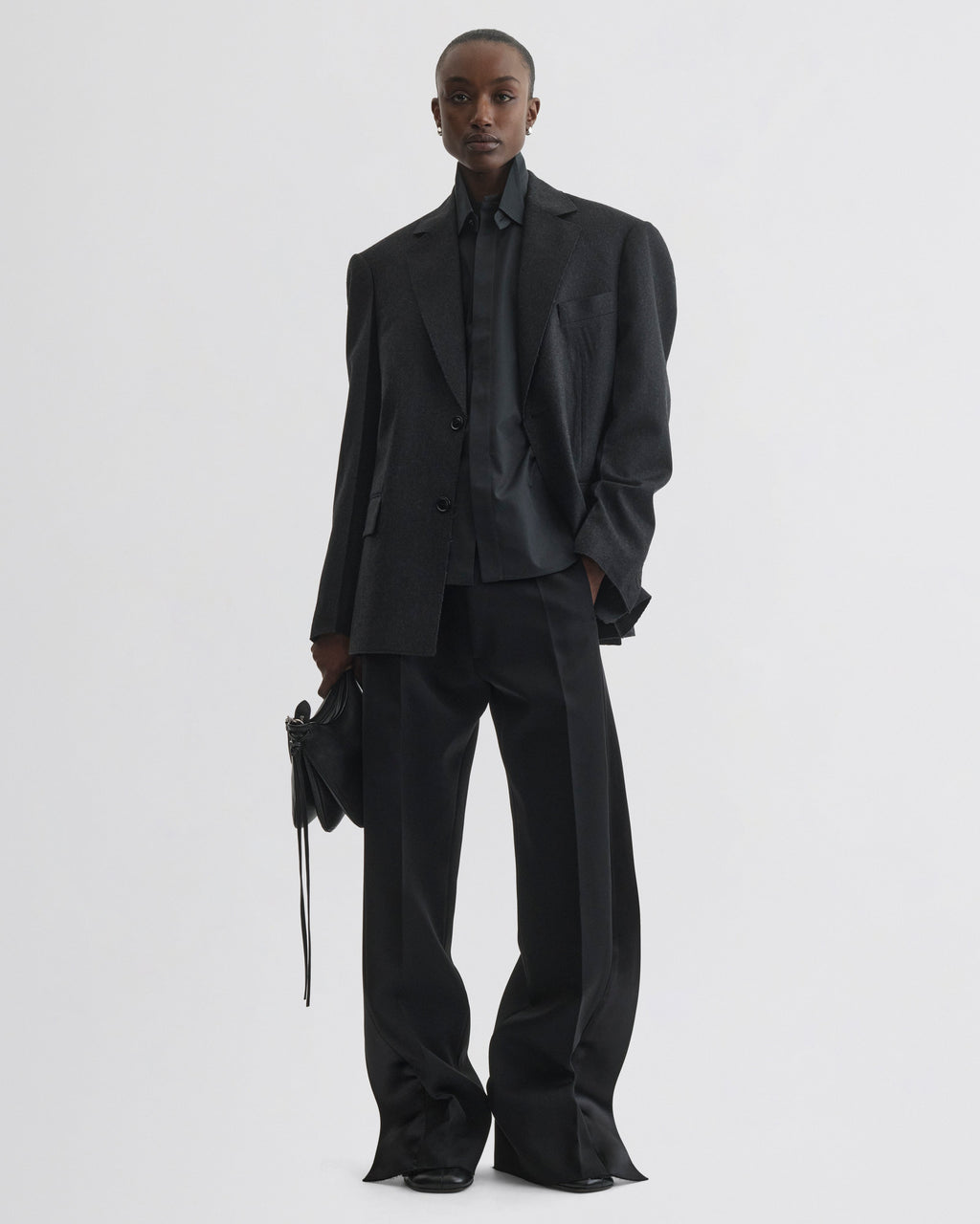 TUXEDO JACKET | anthracite wool