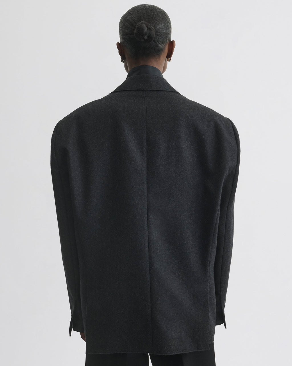 TUXEDO JACKET | anthracite wool