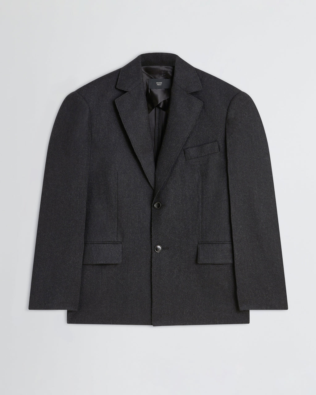 TUXEDO JACKET | anthracite wool